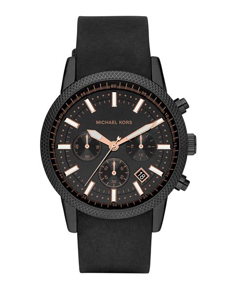 montre homme michael kors|michael kors men's watches black.